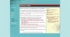 Desktop Screenshot of dmac-diving.org